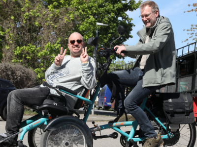 Aktion Mensch ermöglicht mehr Mobilität und Teilhabe: Drei Spezialräder für die GiB